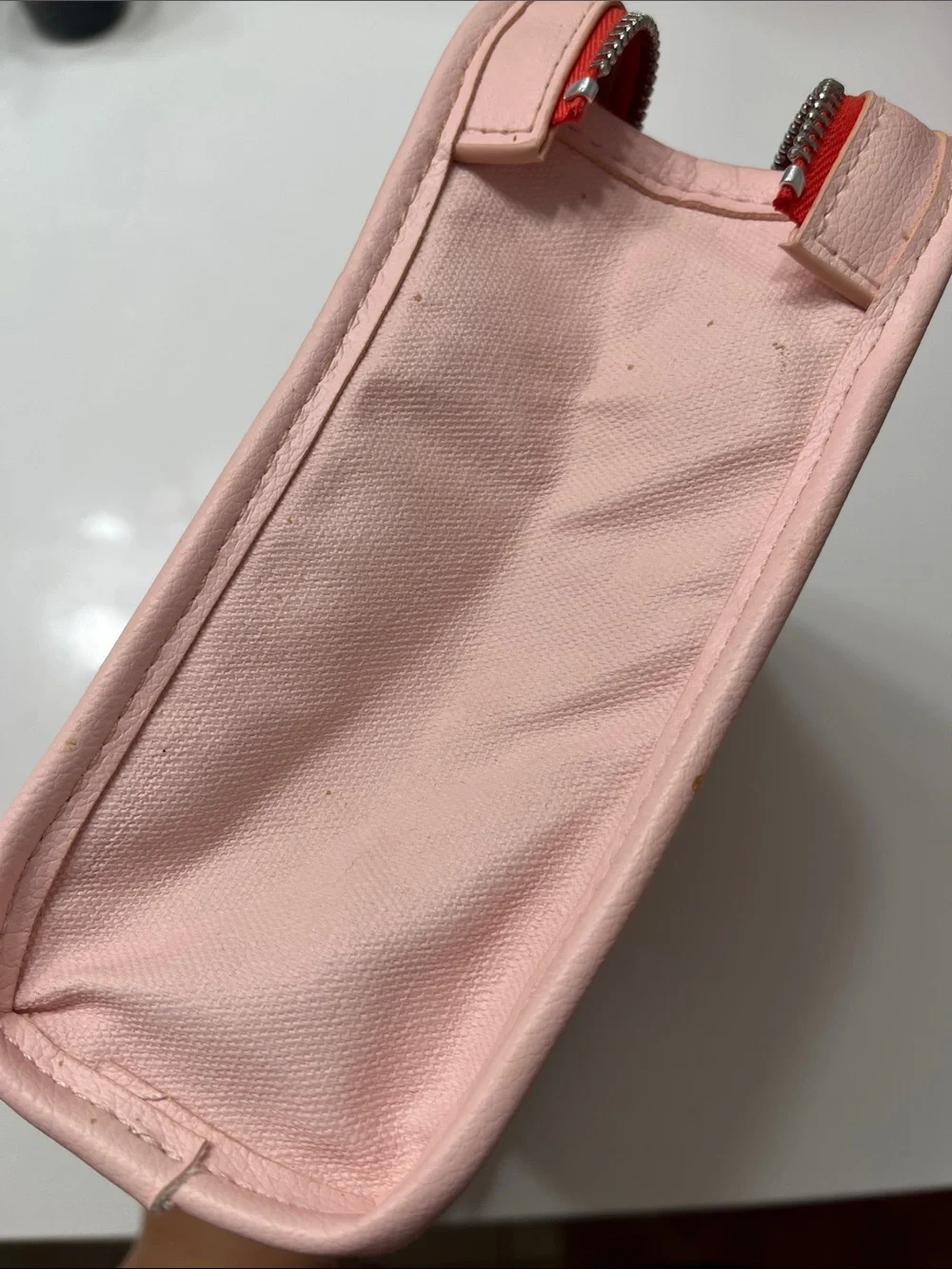 Glossier beauty bag